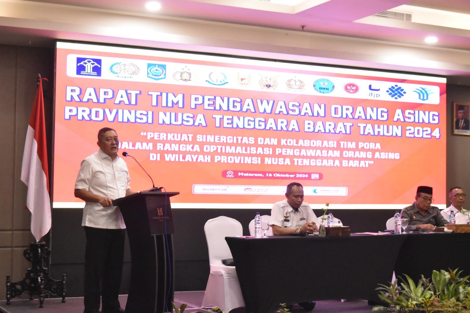 Tingkatkan Pengawasan Orang Asing Jelang Pilkada Serentak di Provinsi NTB